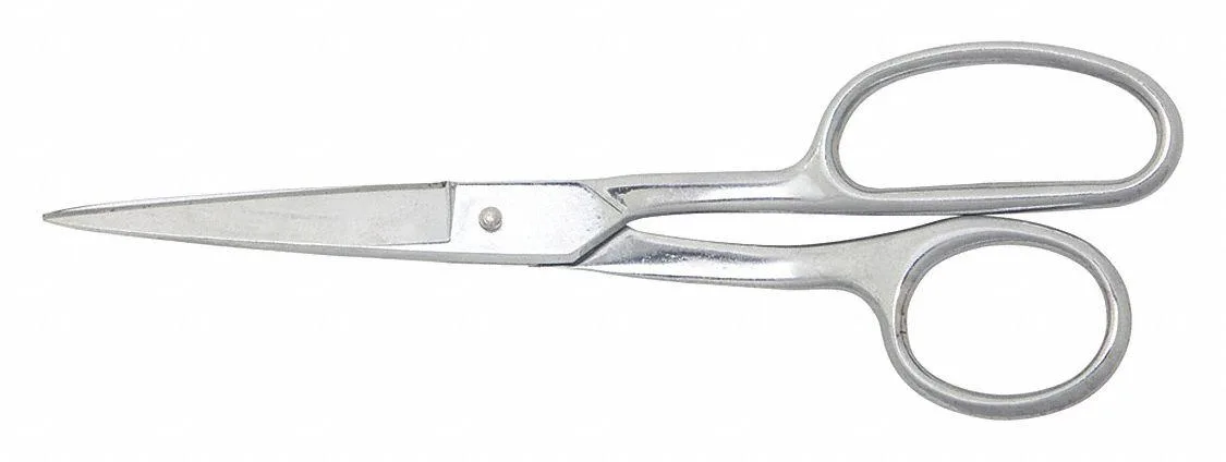 Heritage GP717C carpet napping shear with curved chrome handles