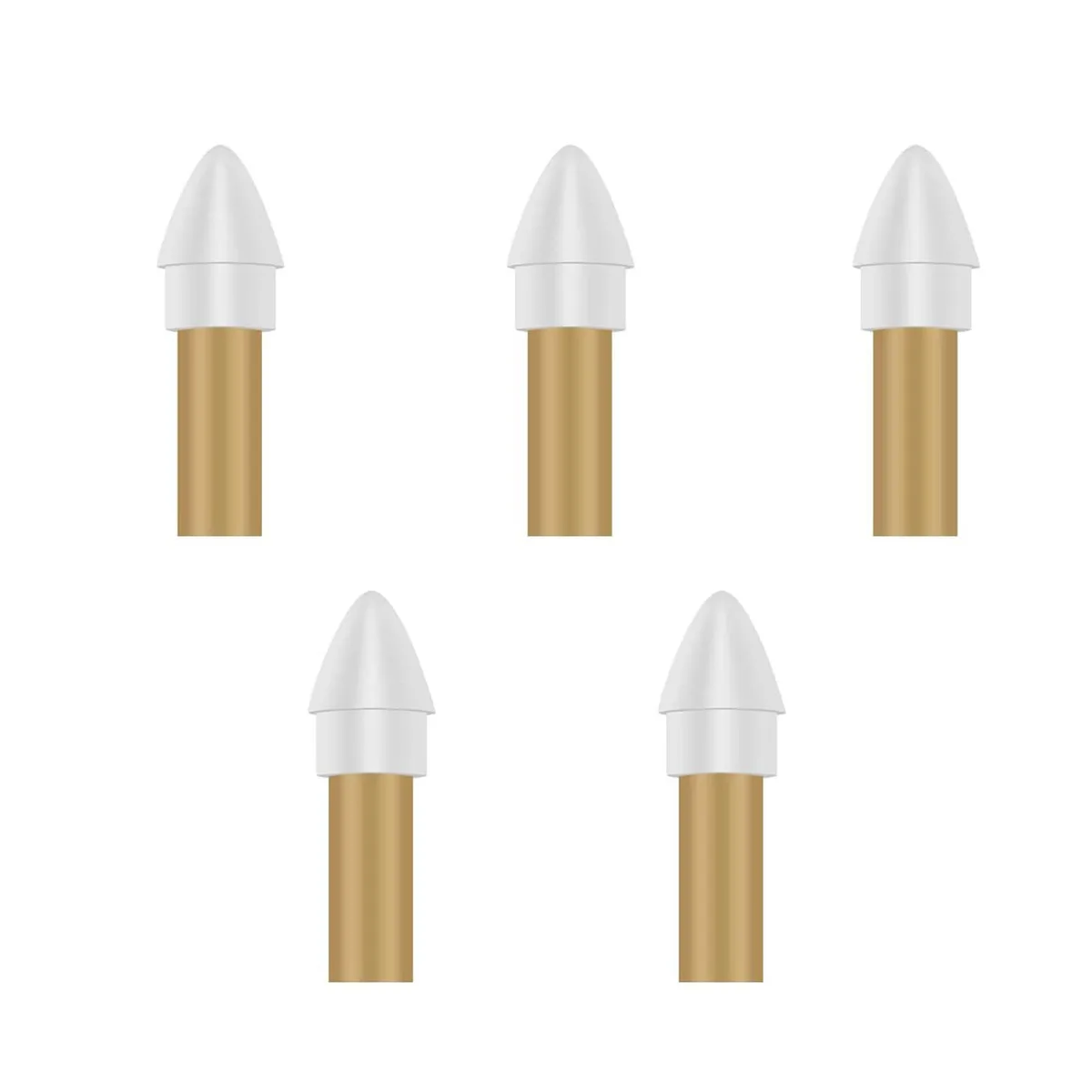  Rsepvwy K10 Stylus Replacement Tips White 5 Pack — product photo
