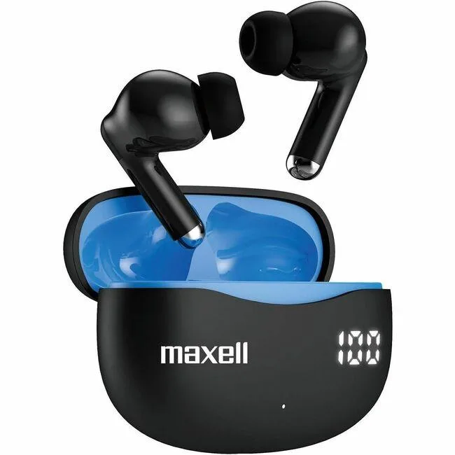 maxell Maxell 197311 Bass 13 True Wireless Earbuds Black — product photo