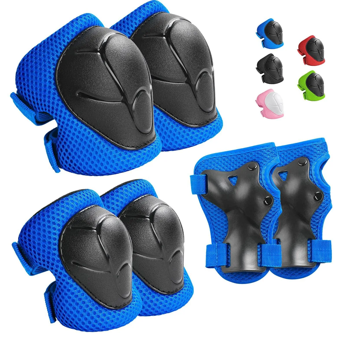Wemfg Skateboard Protective Gear Set Size 3 Blue — product photo