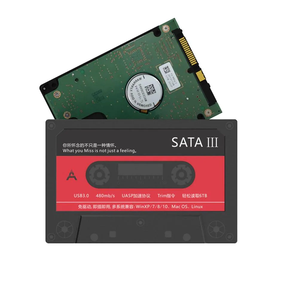 Hetai Tech Hetai Tech 2.5 inch USB 3.0 SATA Enclosure CZL-U3S2523 — product photo