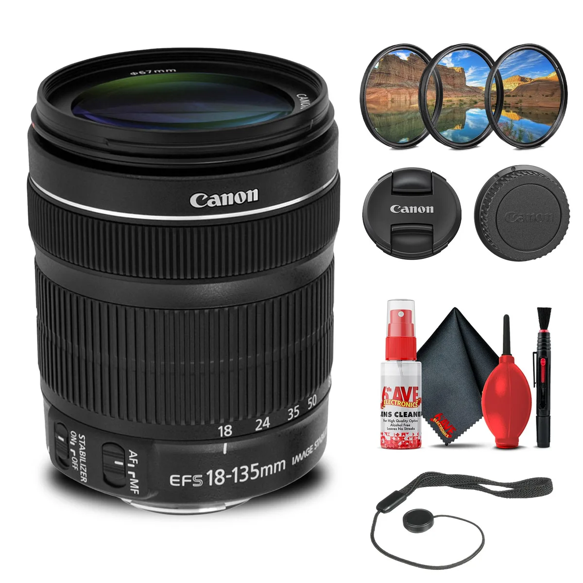 Canon Canon EF-S 18-135mm f/3.5-5.6 IS STM Lens Kit — product photo