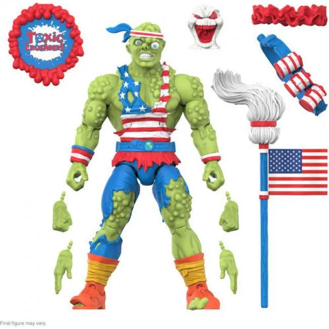 Super7 Super7 UL-TOXI-08664 Toxic Crusaders ULTIMATES! Toxie action figure — product photo