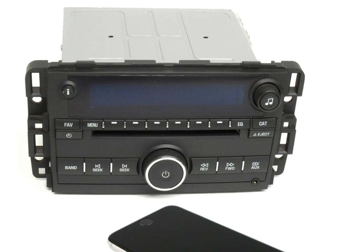 1 Factory Radio 1 Factory Radio 25887147 AM FM CD Bluetooth Receiver 2007-08 Chevy Monte Carlo Impala — product photo