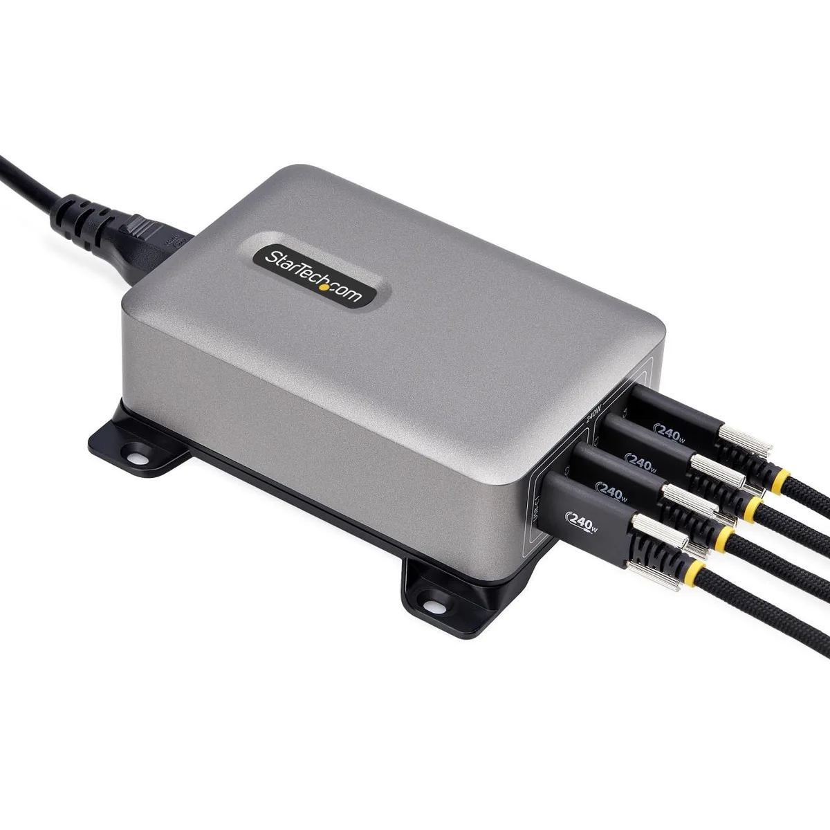 STARTECH STARTECH 424DNA-USB-C-CHARGER 240W 4-port USB-C PD 3.1 ac adapter — product photo