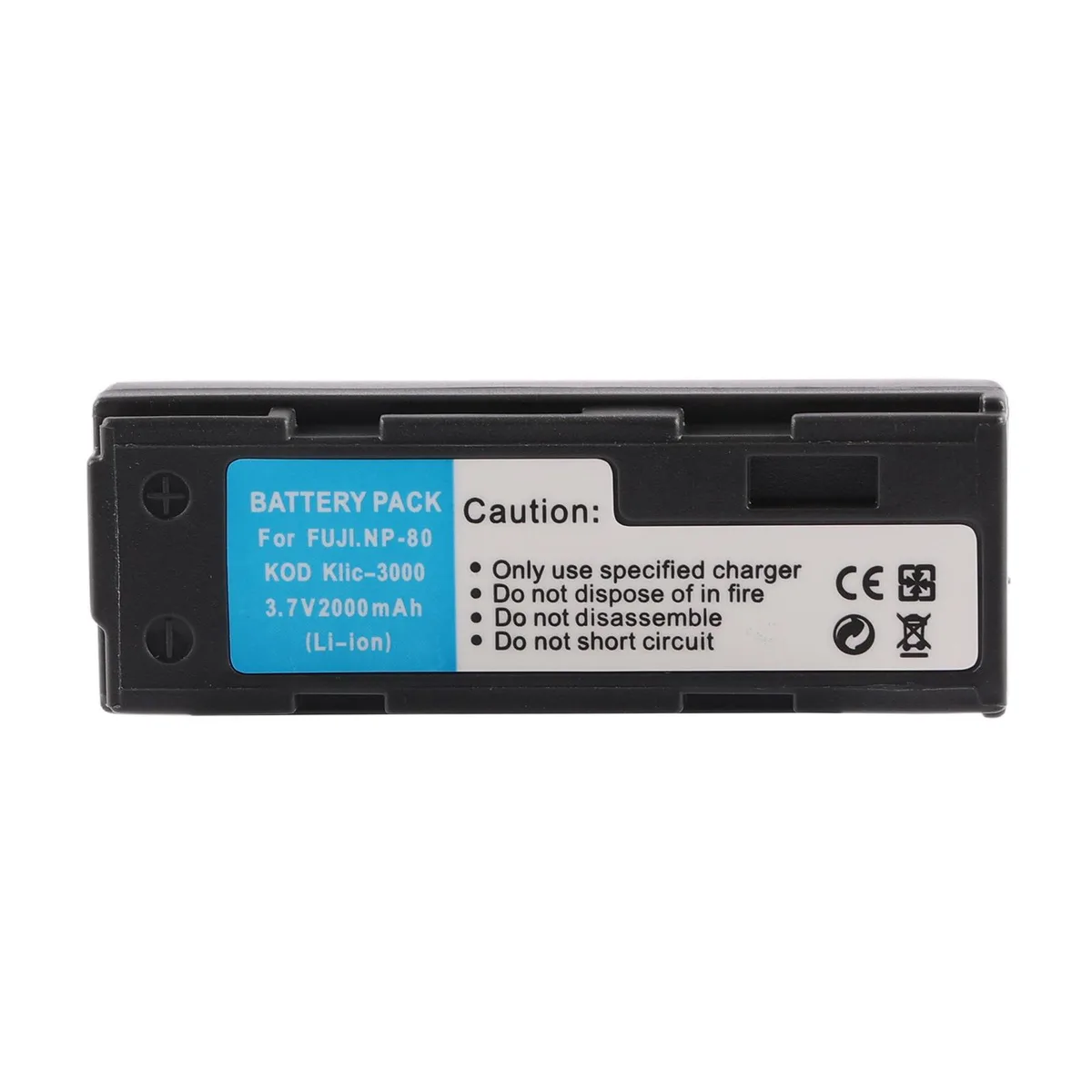 KingSener KingSener NP-80 3.7V 1800mAh camera battery — product photo