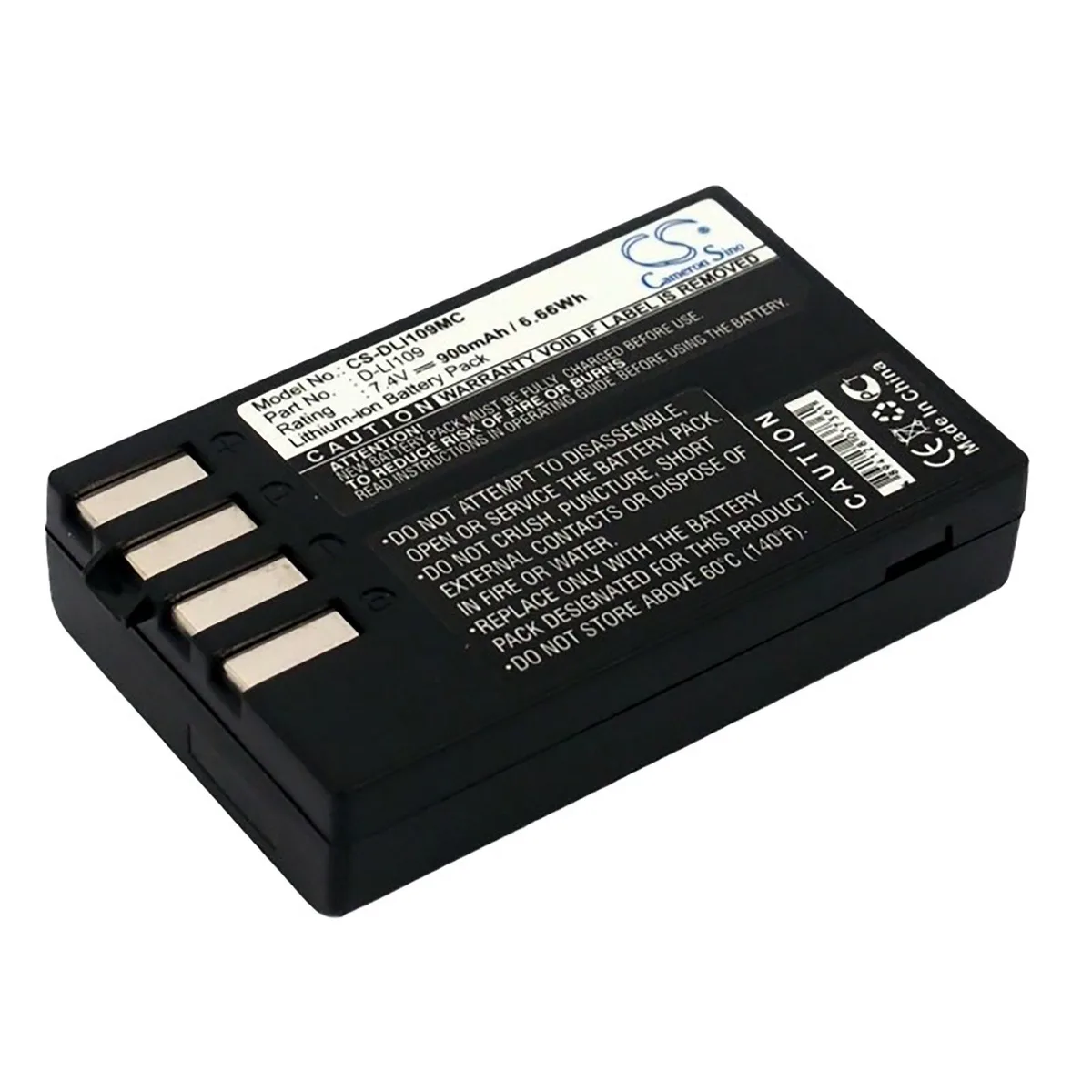Cameron &amp; Co Cameron &amp; Co DS-CS-DLI109MC 7.4V .9Ah Li-ion camera battery — product photo