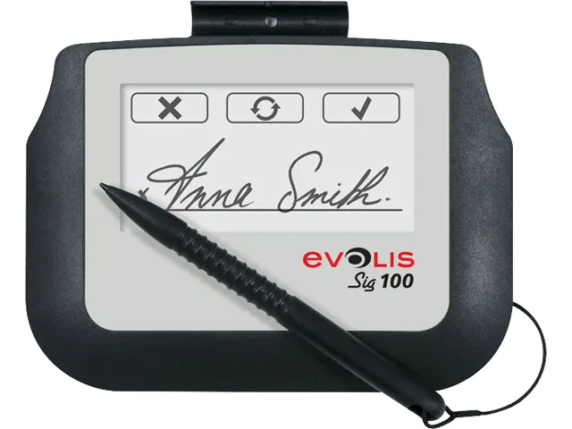 Evolis Evolis ST-BE105-2-UEVL Sig100 4" Signature Pad — product photo