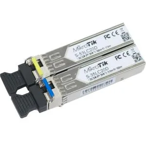 Mikrotik Mikrotik S-3553LC20D SFP Transceiver Pair 1.25G 20km LC — product photo