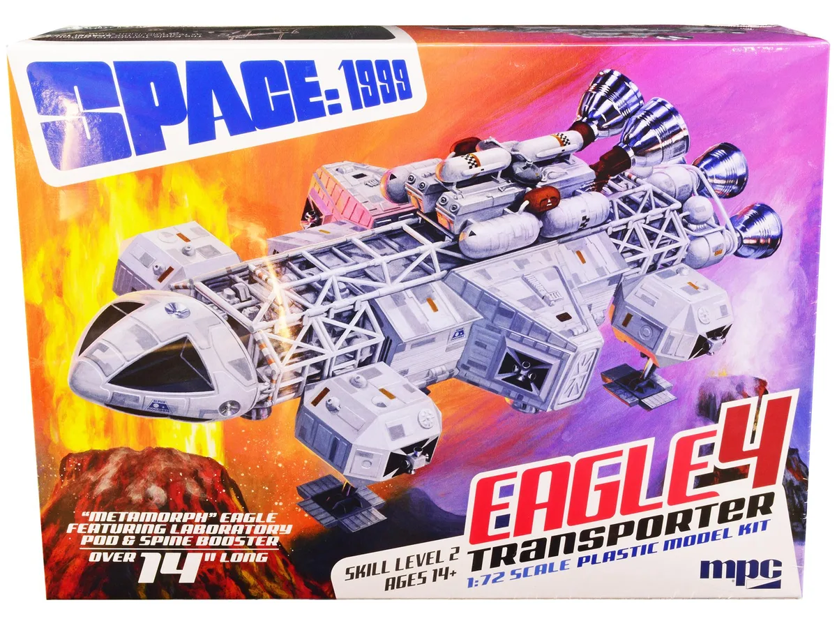 Mpc Mpc Eagle 4 Transporter Space 1999 1/72 Scale Model Kit 209 Parts — product photo