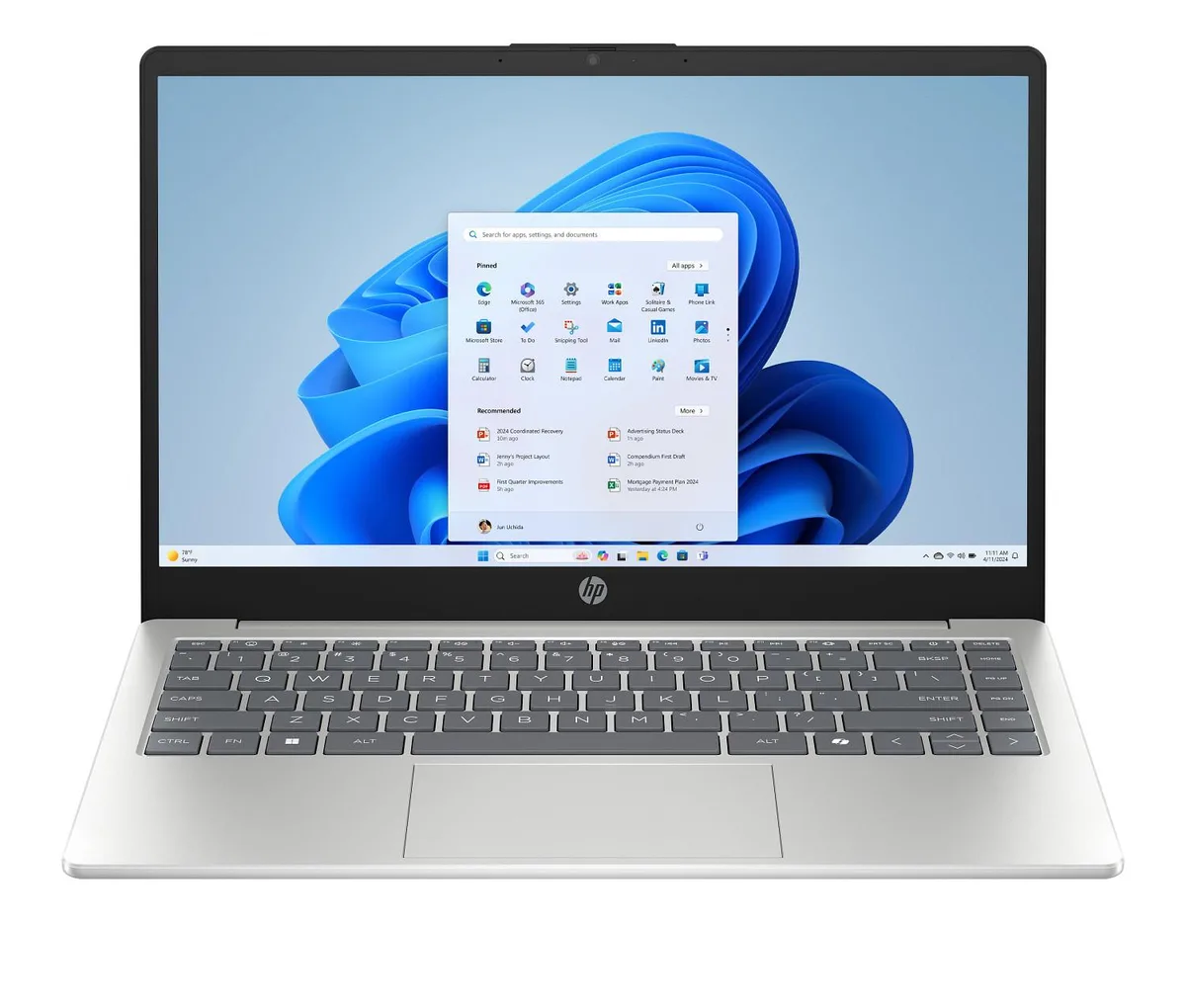 HP HP Essential Laptop 14" FHD Intel Core Ultra 5 8 GB 256 GB — product photo