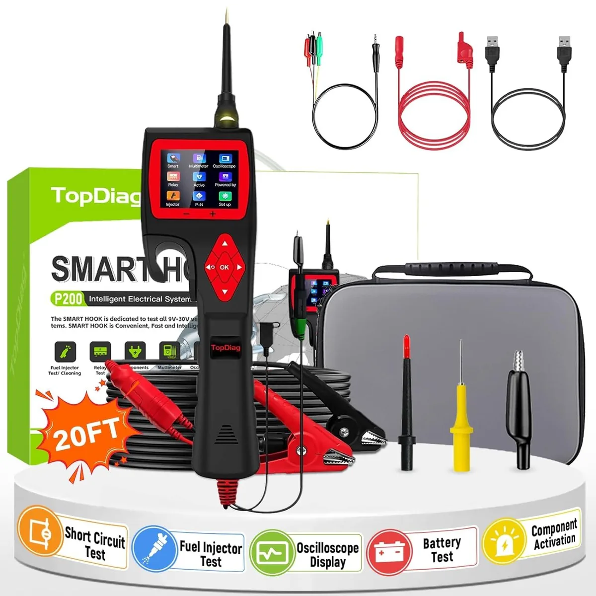 WUQ WUQ P200 Power Circuit Probe Kit 2024 9-30V — product photo