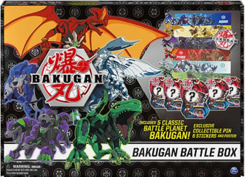 Spin Master Spin Master Bakugan Battle Planet Core Gift Box 5-Pack — product photo