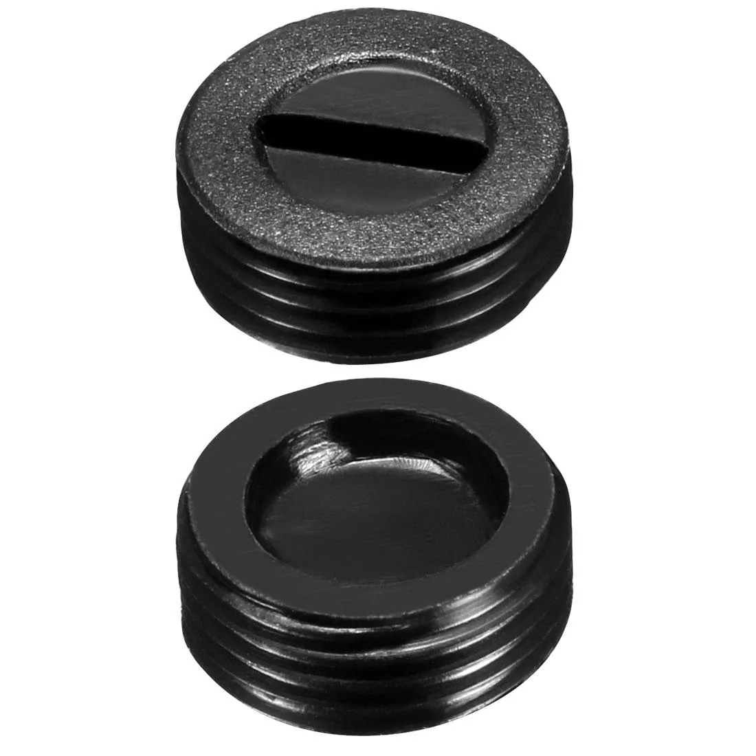 Unique-Bargains Unique-Bargains 12mm pneumatic accessory 12mm OD 7.5mm ID 4.5mm black 2pcs — product photo