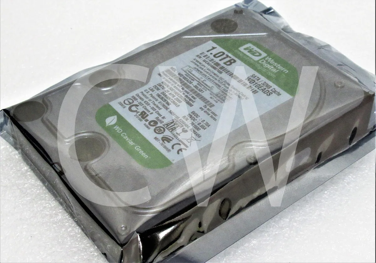 Western Digital Western Digital WD10EADS 1000GB 5400RPM 32MB 3.5" SATA internal hard drive — product photo