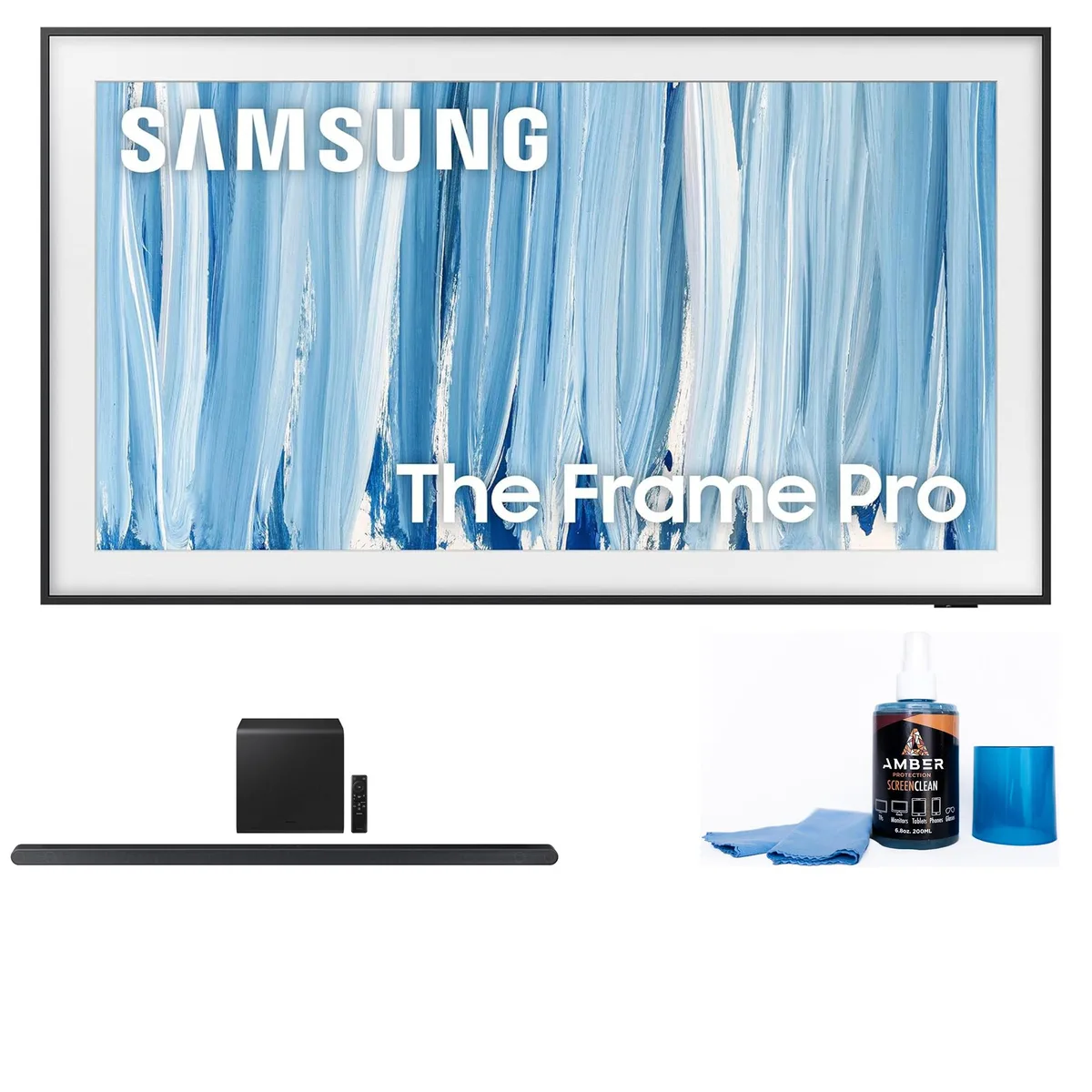 SAMSUNG SAMSUNG QN55LS03HWFXZA 55" Neo QLED TV with HW-S800D Soundbar — product photo