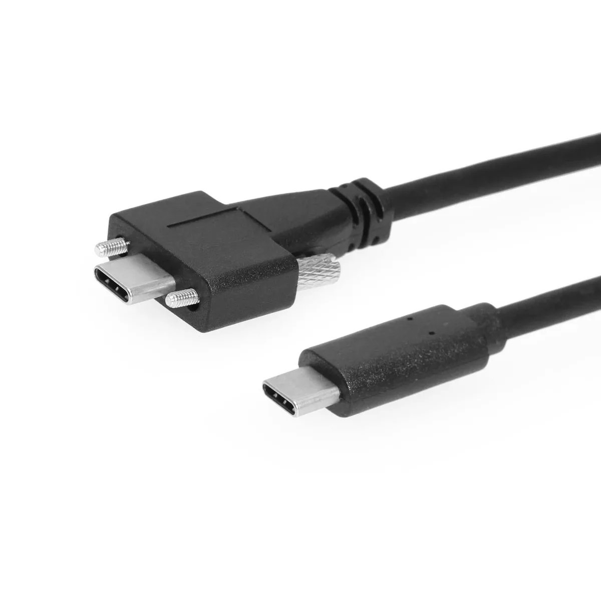 CoolGear CoolGear CG-G2SL1CC-1.8M USB 3.2 Gen 2 Type-C to C Dual Screw Lock 1.8m Cable 10Gbps 5A — product photo