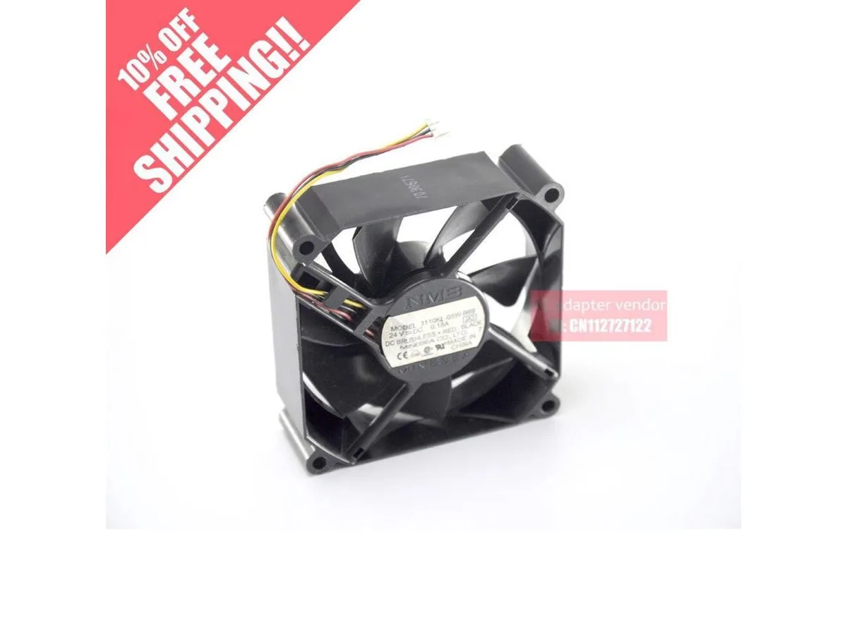 Fans Fans 8025 24V .18A 3110KL-05W-B69 case fan — product photo