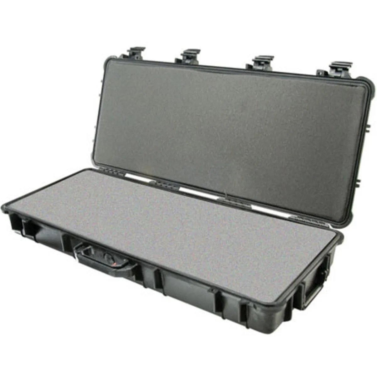 Pelican Products, Inc. Pelican Products, Inc. 1700 Travel Vault II Watertight Rifle Case with Foam Insert and Wheels, Black — product photo