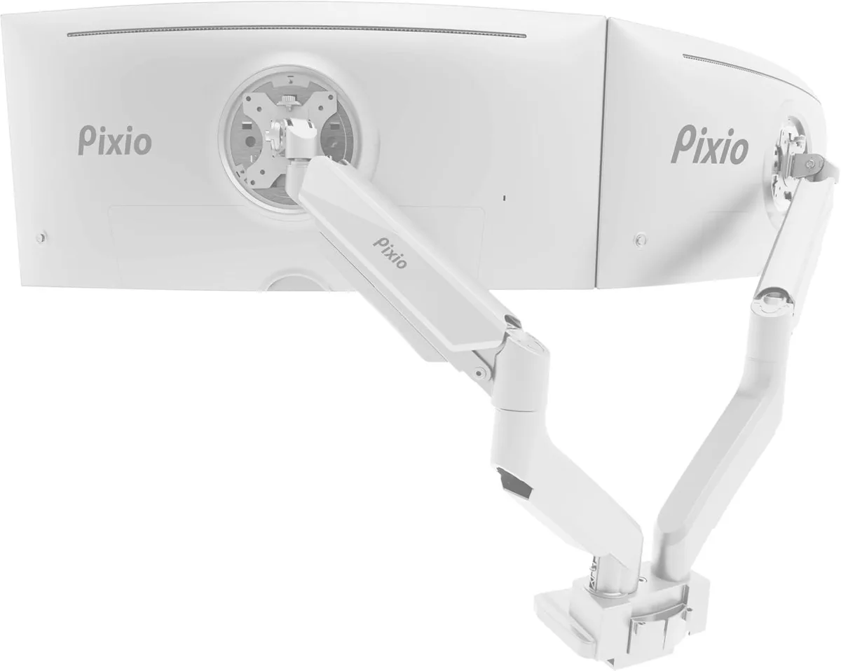 PISKEKAT PISKEKAT Dual Monitor Arm Mounting Rack 17-35 in 33 lbs VESA 75 100 — product photo