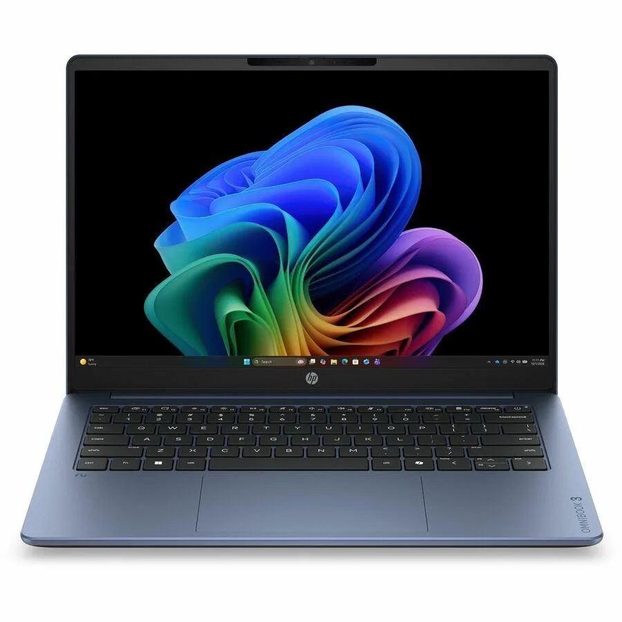 HP HP OmniBook 3 14" Snapdragon X1-26-100 16GB 512GB laptop — product photo