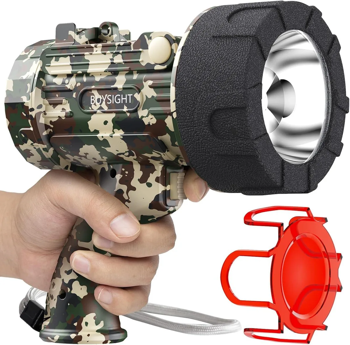 DNBeffulgent DNBeffulgent FY006 1500 lm rechargeable spotlight flashlight camouflage green — product photo