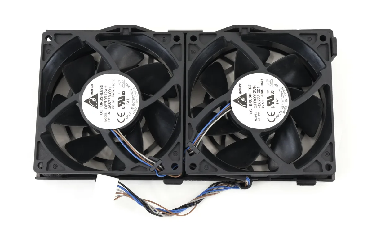 HP HP Z600 Rear System Cooling Fan Kit 508064-001 QFR0912VH 468773-001 — product photo
