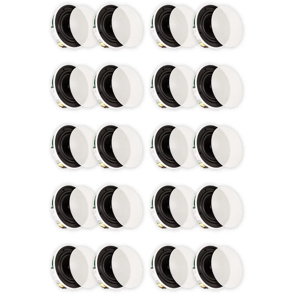 Theater Solutions Theater Solutions TSQ670 In-Ceiling Speakers 10 Pair Pack 70 Volt 6.5 — product photo