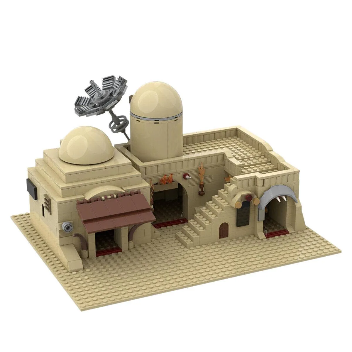 ZITIANYOUBUILD ZITIANYOUBUILD MOC-45639 Tatooine Double Building Slums 636 Pieces — product photo