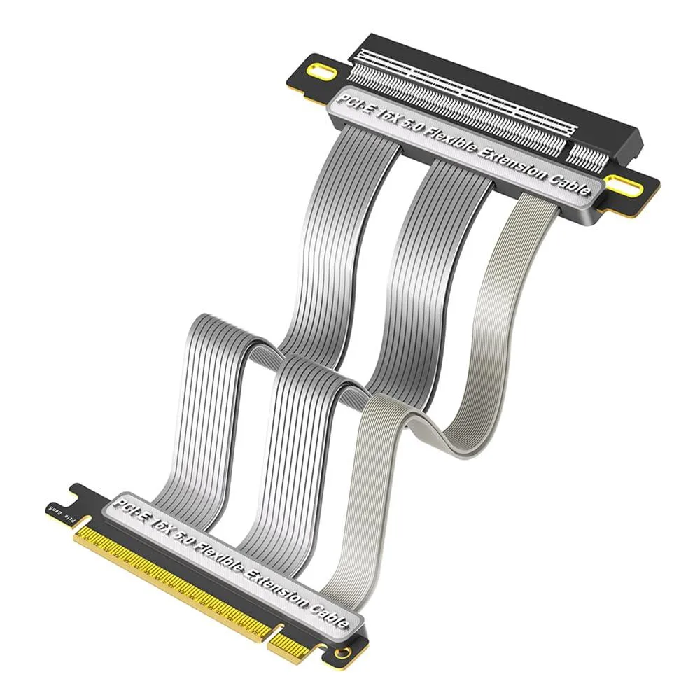 Fervit Fervit PCI-E 5.0 16X Expansion Cable 180 Degree Vertical Installation Connector 24cm — product photo
