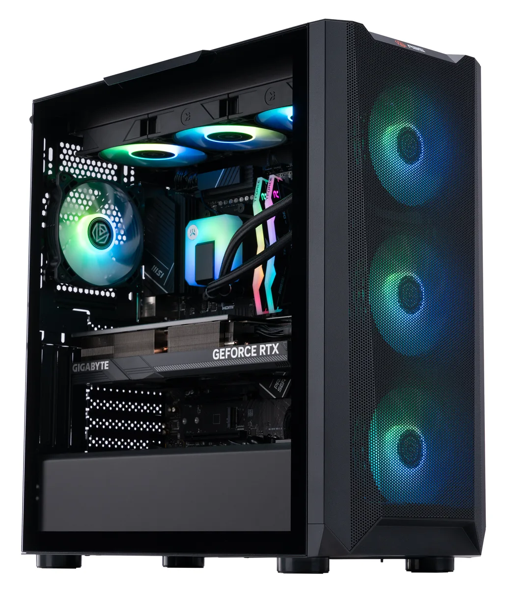 ABS ABS KA7700X4080S refurbished gaming PC Ryzen 7 7700X RTX 4080 Super 32GB 1TB — product photo