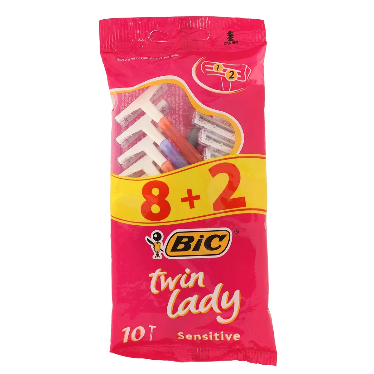  BIC Twin Lady Shavers for Women 10 pack — product photo