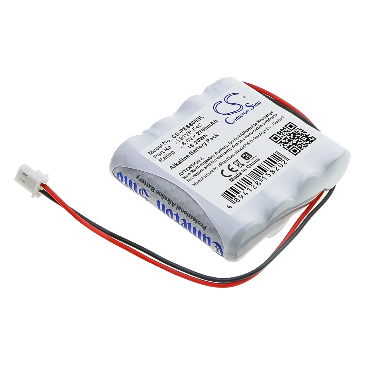 Estry Estry standard battery 6.0V 2700mAh for GP GPRHORW01018 — product photo