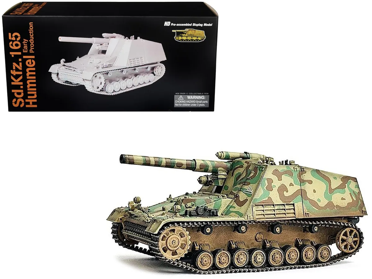 Dragon Models Dragon Models German Sd.Kfz.165 Hummel V2 NEO Dragon Armor 1/72 hobby collectible — product photo