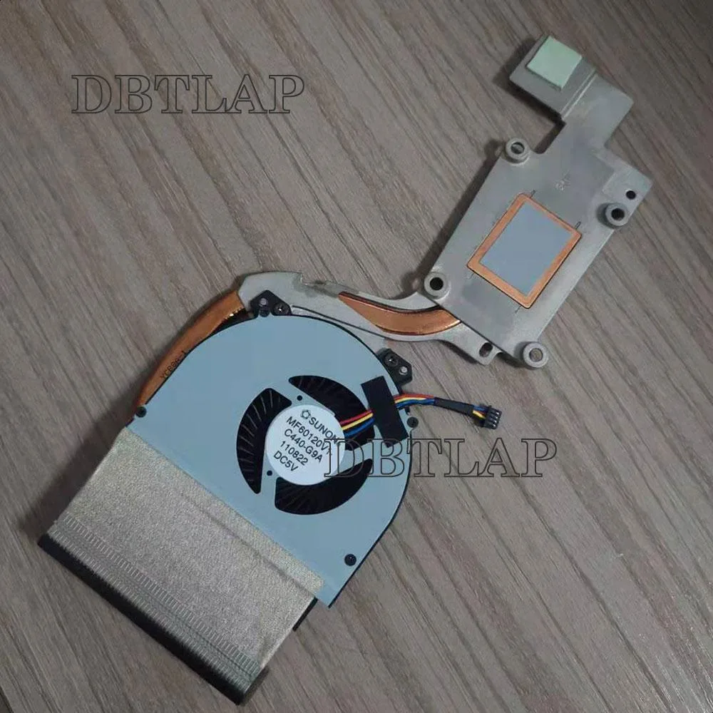 DBTLAP DBTLAP laptop cooling pad for Dell Latitude E6530 MF60120V1-C440-G9A with heatsink — product photo