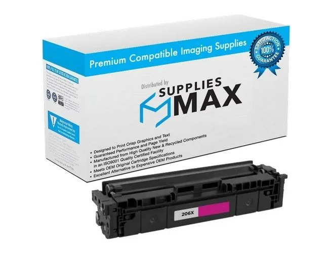 SuppliesMax SuppliesMax HP W2113X Magenta High Yield Toner Cartridge 2450 Pages — product photo