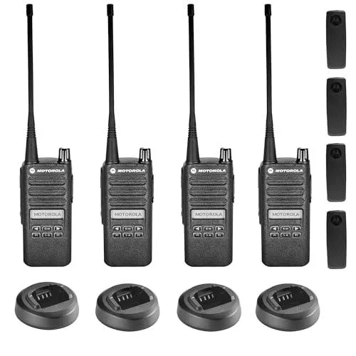 Motorola Motorola CP100D 4 W 16 Ch UHF 403-480 MHz 4-pack — product photo