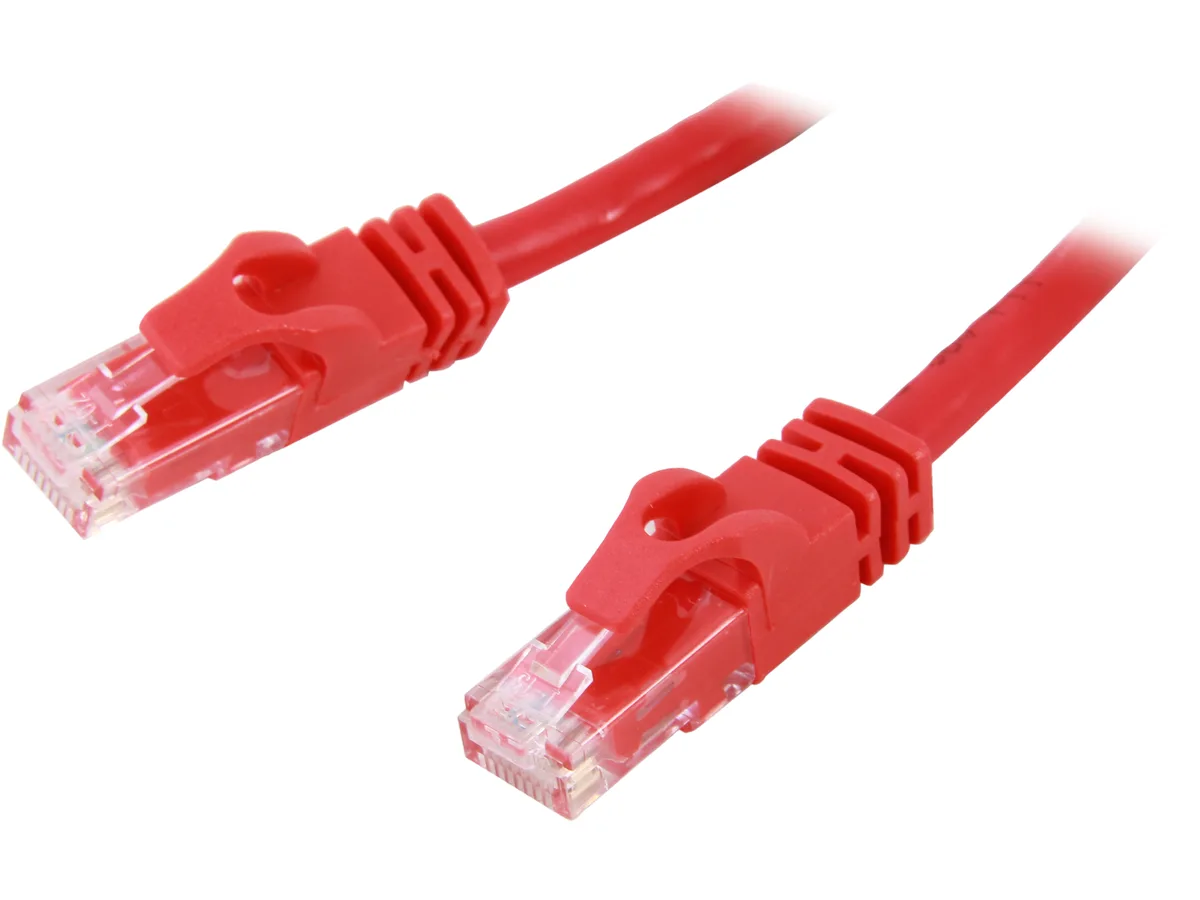 Cables To Go Cables To Go 27182 Cat6 network ethernet cable 7 ft red — product photo