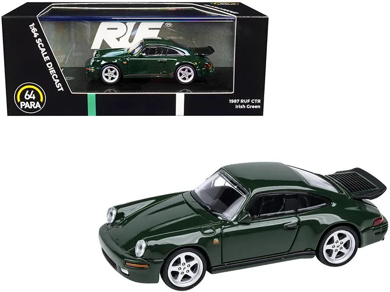 Paragon Paragon 1987 RUF CTR Irish Green 1/64 Diecast Vehicle — product photo