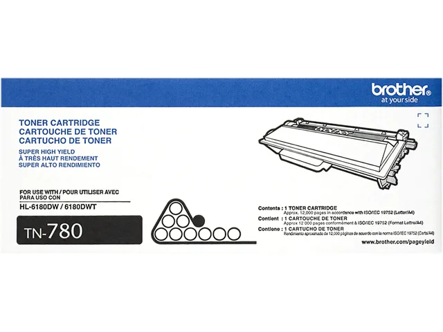 Brother Brother TN780 Extra High Yield Toner Cartridge Black 12000 Pages — product photo