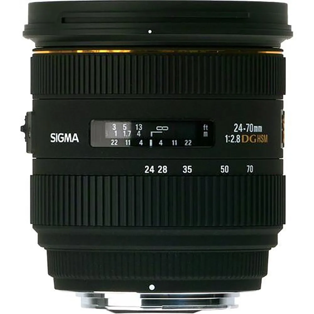 SIGMA SIGMA 24-70mm f/2.8 IF EX DG HSM AF Standard Zoom Lens for Sony Digital SLR Cameras camera kit — product photo