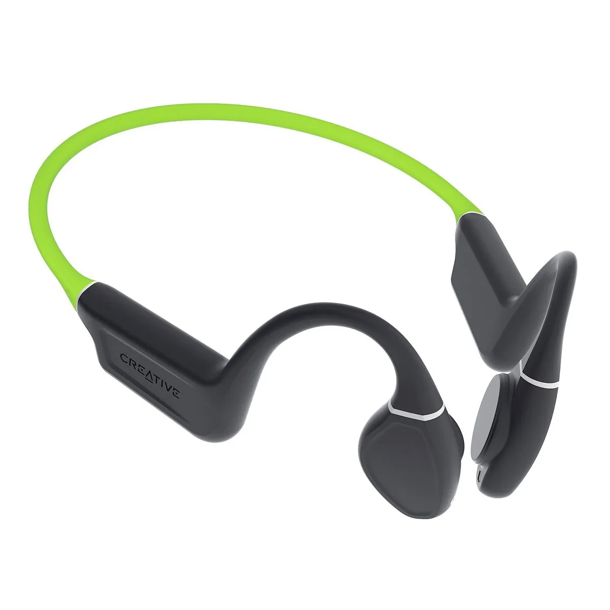  Creative Outlier Free+ Bluetooth 5.3 Bone Conduction Headset Grey Lime Green — product photo