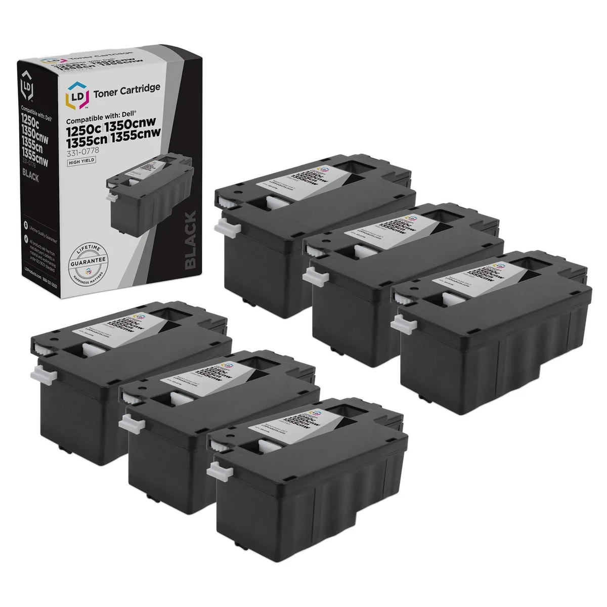 LD Products LD Products TN660 High Yield &amp; DR630 3-Pack Toner Cartridges — product photo