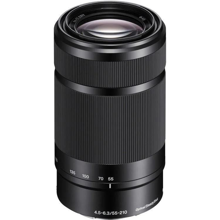Sony Sony E 55-210mm f/4.5-6.3 OSS Lens (Black) SEL55210/B — product photo