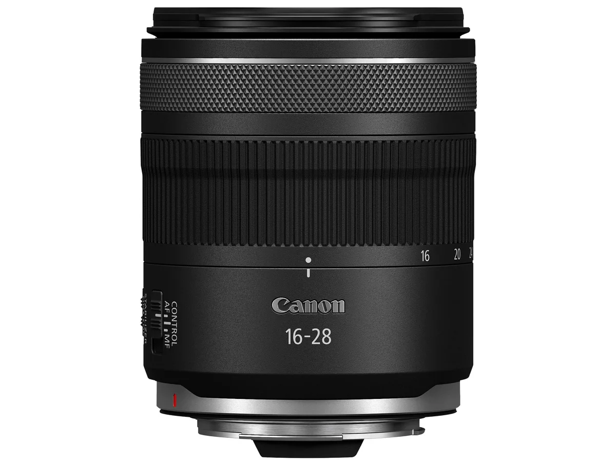 Canon Canon RF 16-28mm F2.8 IS STM camera lens — product photo