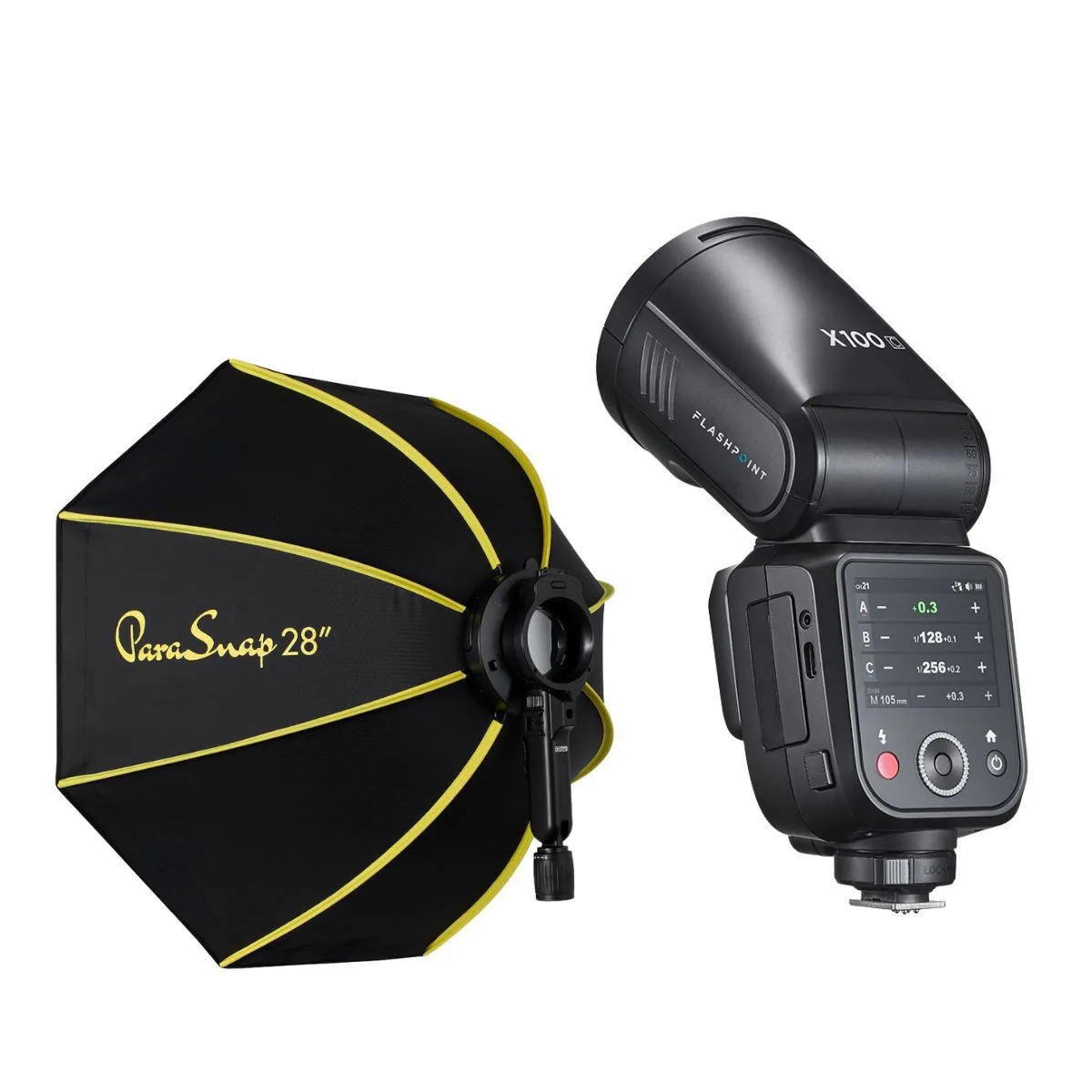 Flashpoint Brand Flashpoint X100 TTL R2 Round Head Flash Nikon ParaSnap — product photo