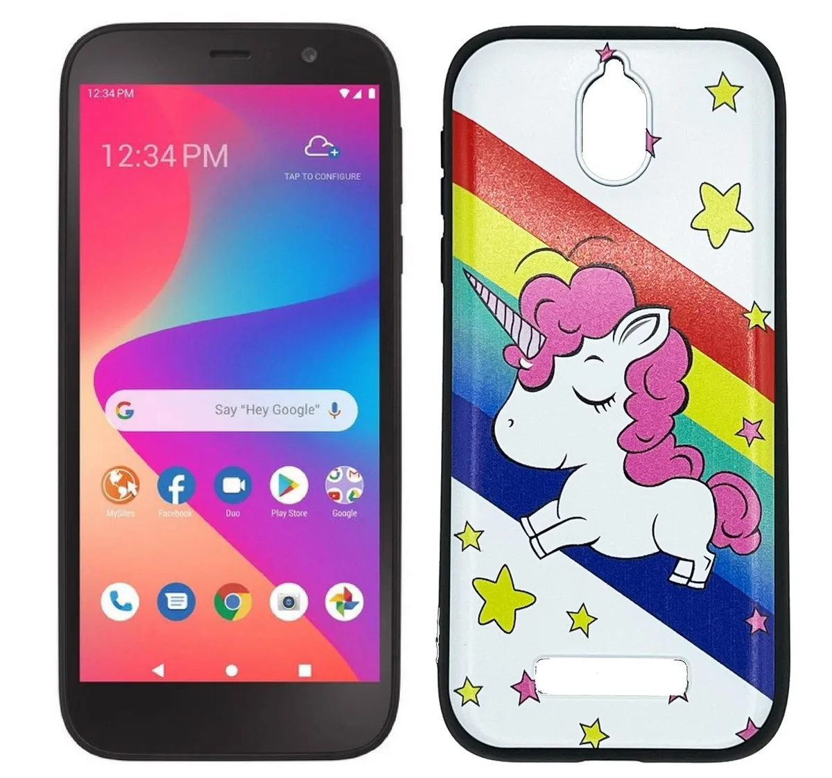 ExtremeCases - Generic ExtremeCases - Generic Blu View 2 B131DL B130DL TPU Case Unicorn Multi-Color — product photo