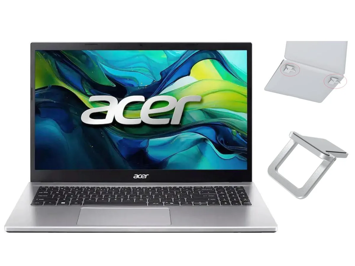 Acer America Acer Aspire Go 15.6" FHD Laptop AMD Ryzen 7 7730U 16GB RAM 512GB SSD Silver Windows 11 Home — product photo