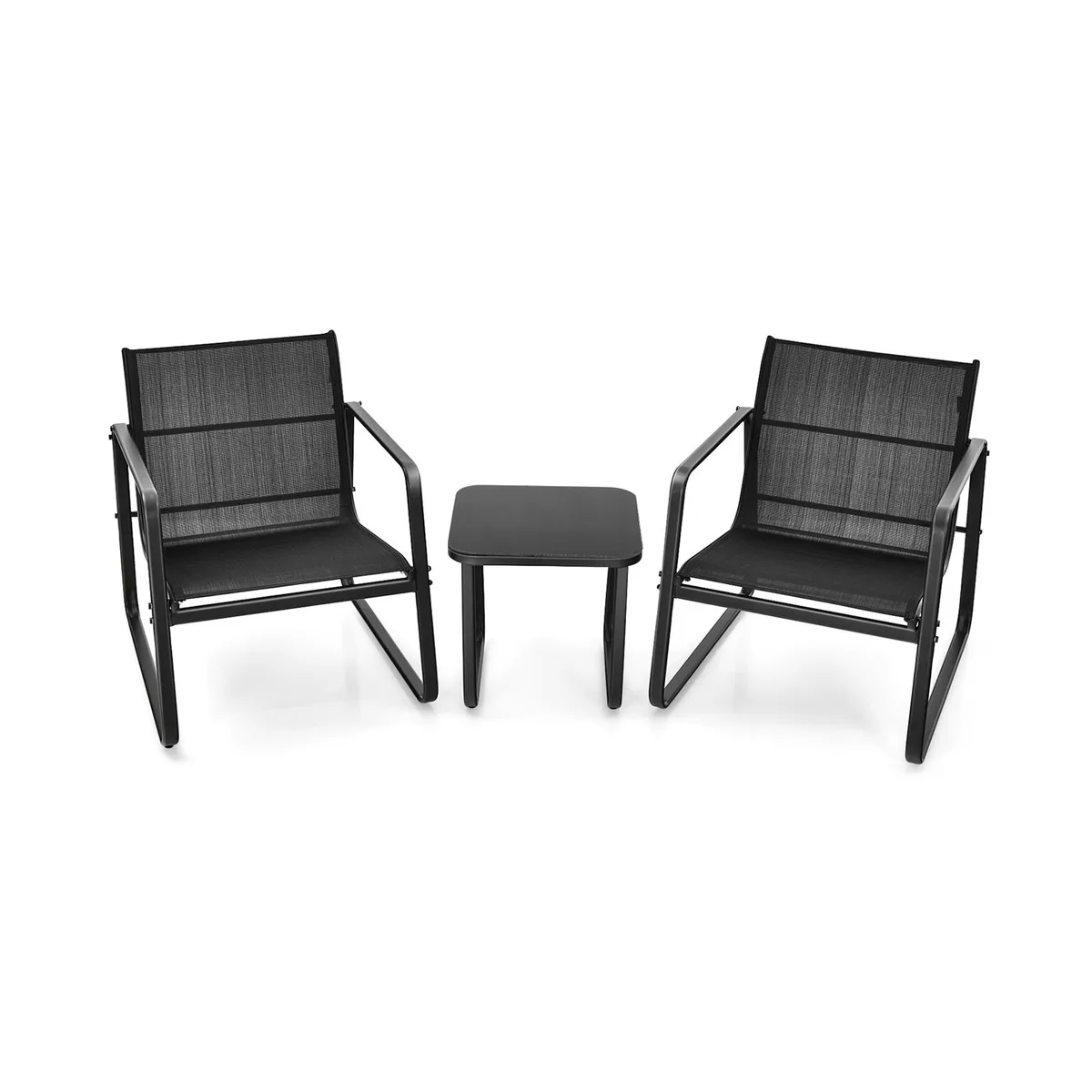 SlickBlue SlickBlue 3-Piece Patio Bistro Set Black — product photo