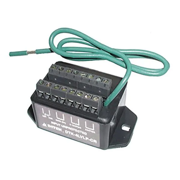 DITEK DITEK DTK-4LVLPCR security surge protector 12 24 VDC — product photo
